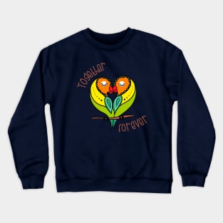 Together Forever Parrot Couple Crewneck Sweatshirt